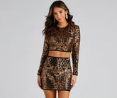 Life Of The Party Crop Top