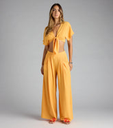 Weekend Vibes Wide-Leg Palazzo Pants