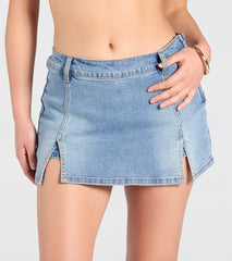 Undeniable Favorite Mid-Rise Denim Skort