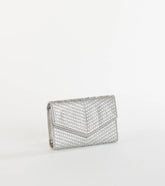 Let's Have A Toast Rhinestone Crossbody Wallet