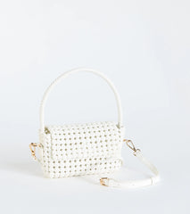 Finishing Touch Woven Shoulder Bag