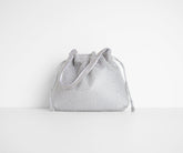 Keeping It Elegant Rhinestone Drawstring Clutch