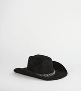 Western Babe Faux Suede Cowboy Hat
