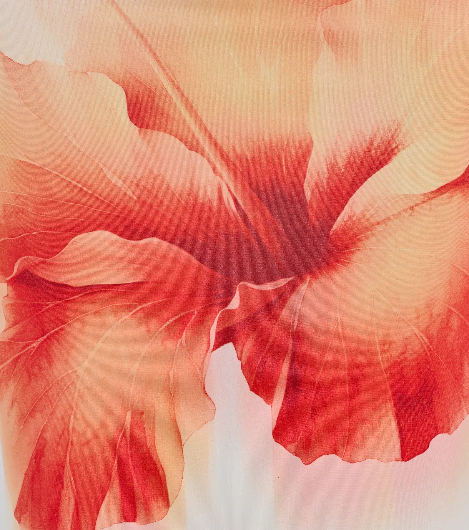 Outside The Lines Floral Print Crop Top