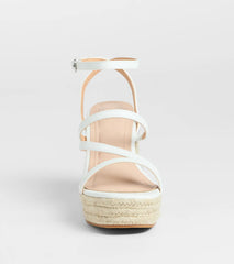 Sunny Fave Espadrille Platform Wedges